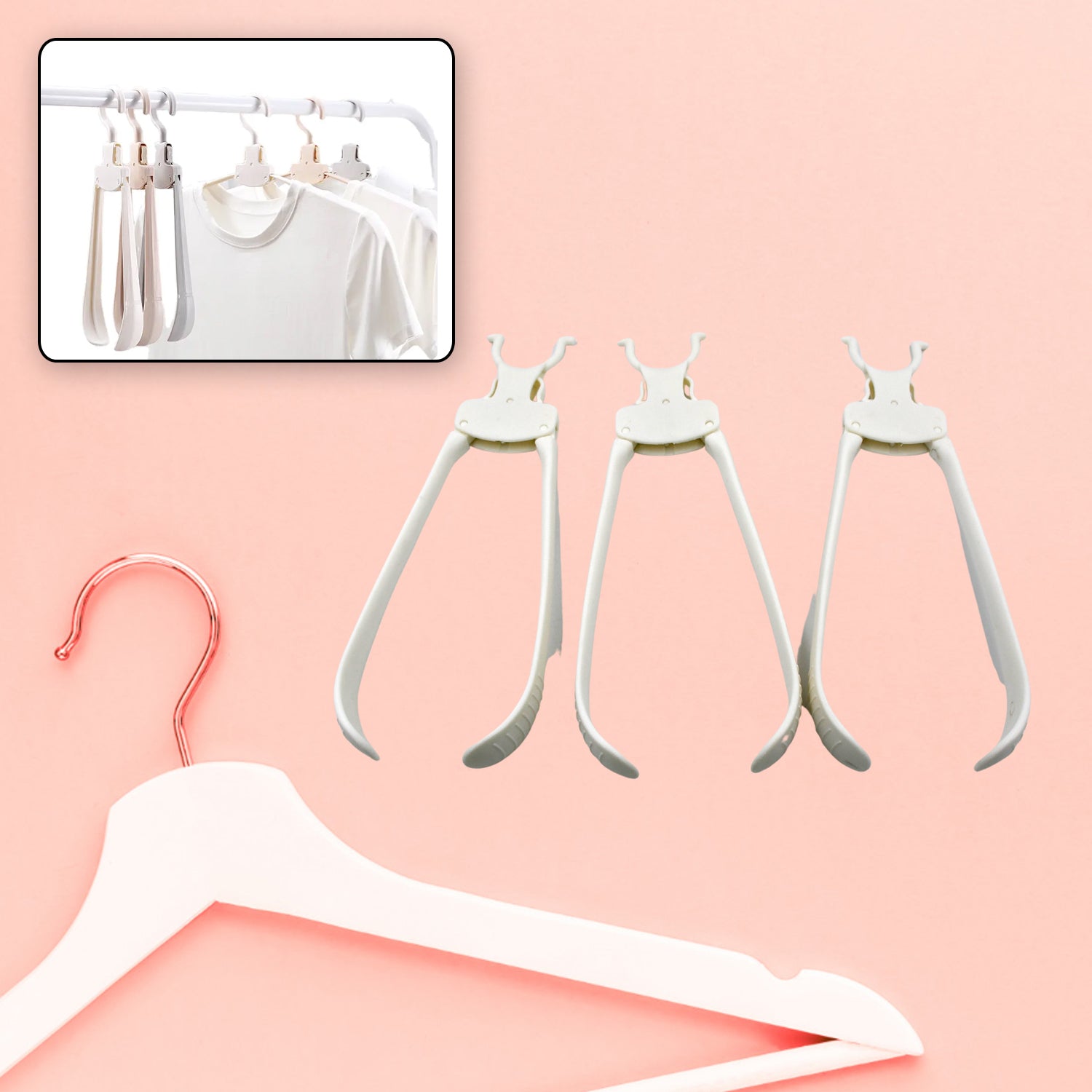 7730 Cloth Hanger 6 in 1 Multi-Layer Hanging Mass Pants Rack Stainless Steel Pants Hangers Folding Storage Rack Space Saver Storage for Trousers Scarf Tie Belt 7730 Cloth Hanger 6 in 1 Multi-Layer Hanging Mass Pants Rack Stainless Steel Pants Hangers Folding Storage Rack Space Saver Storage for Trousers Scarf Tie Belt